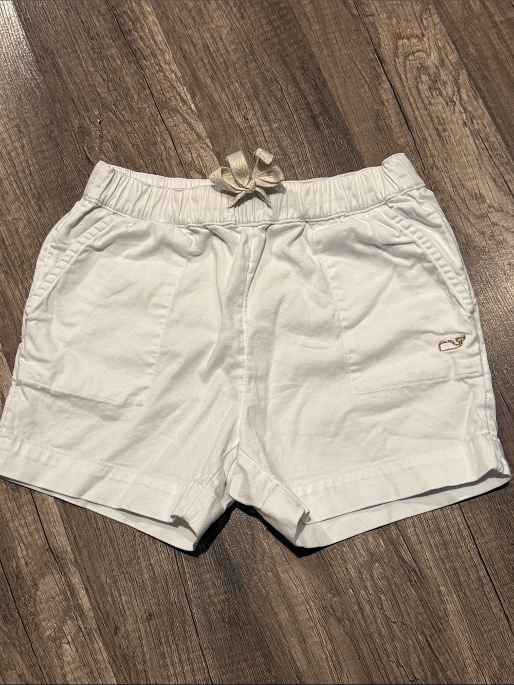 Girls White Vineyard Vines Shorts